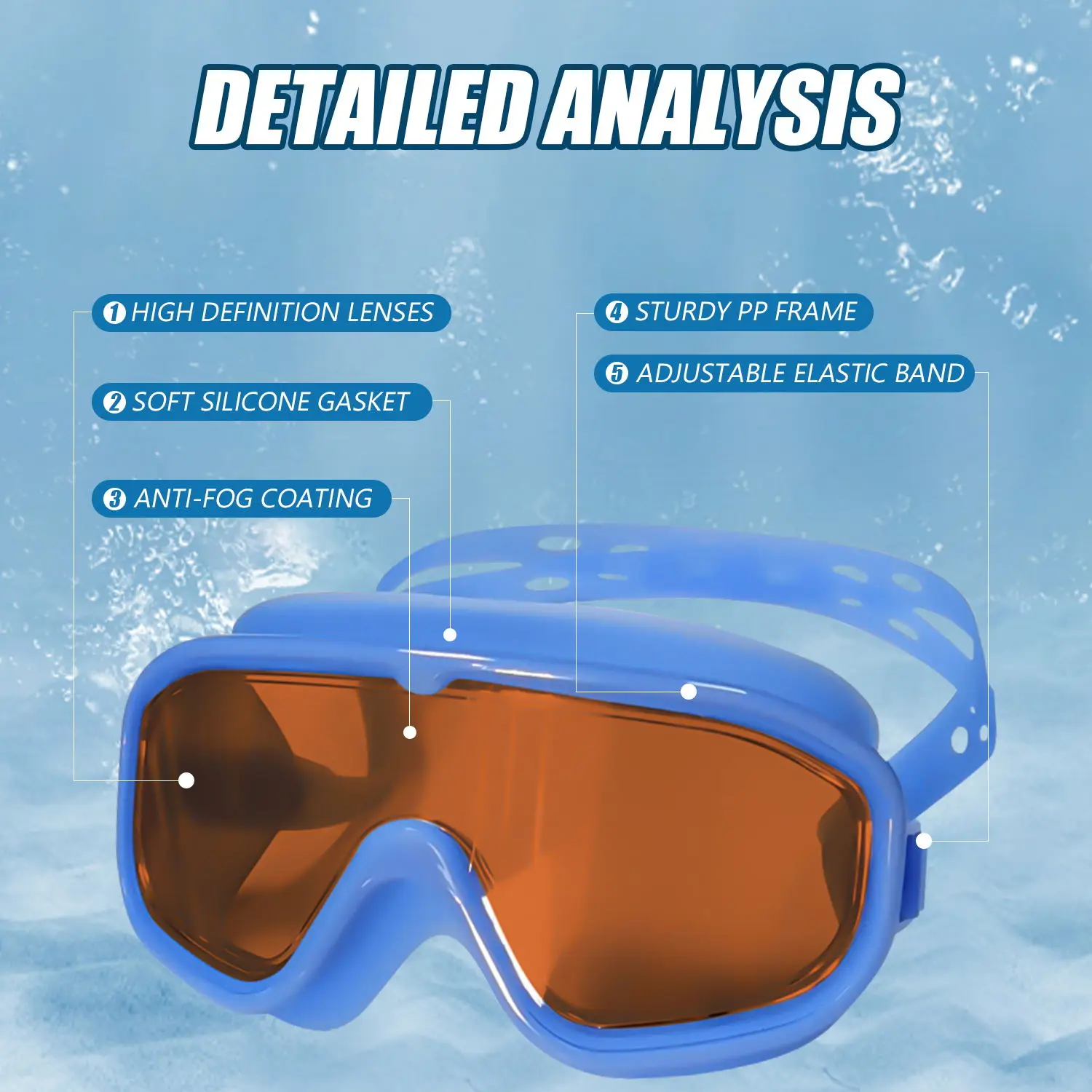Professional Adult Children Speed Swim Anti Fog Arena Eye Glasses Protection Competition Racing Swimming Goggles For Kids