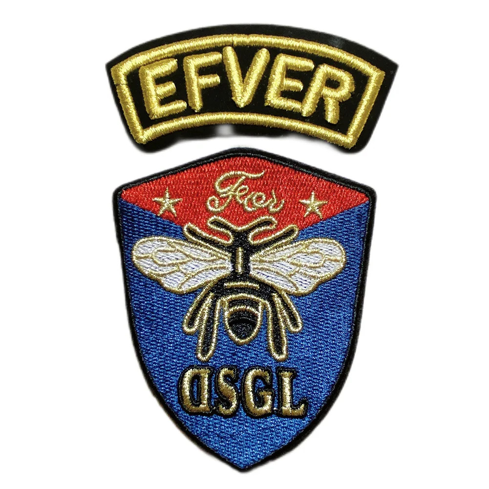 Iron on Embroidery Mini Heart and Fruit Logo Clothing Custom Embroidered Patches for Kids and Baby