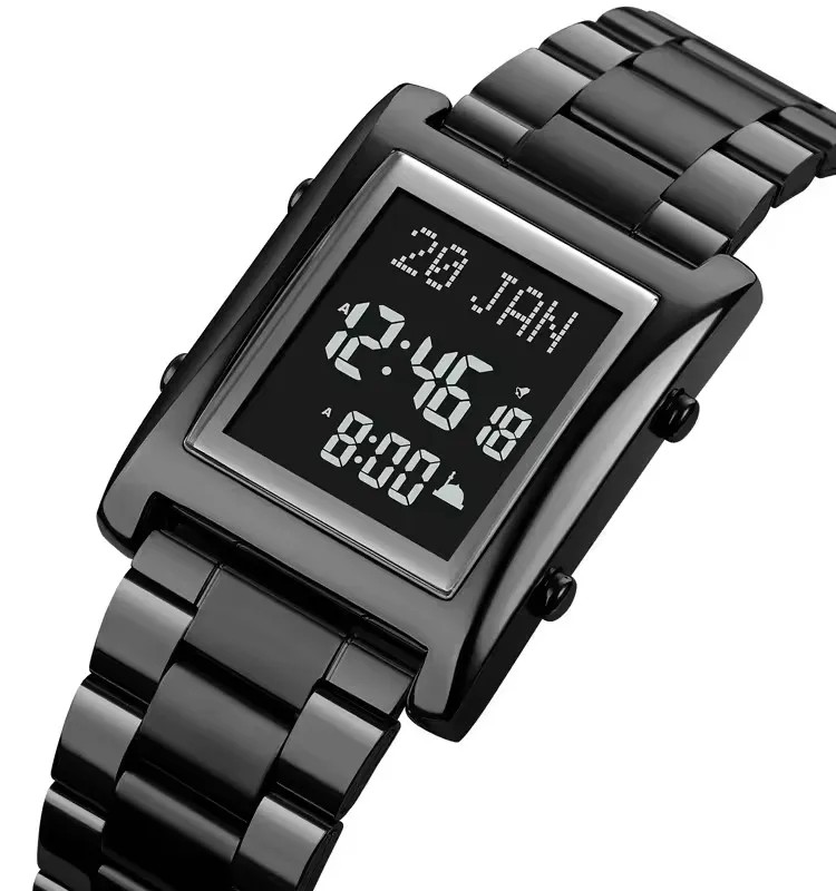 Skmei 1815 Qibla Muslim Azan Watch Prayer Wrist Watches Fashion Casual Business Japan Movement Men Digital Prayer Wristwatch