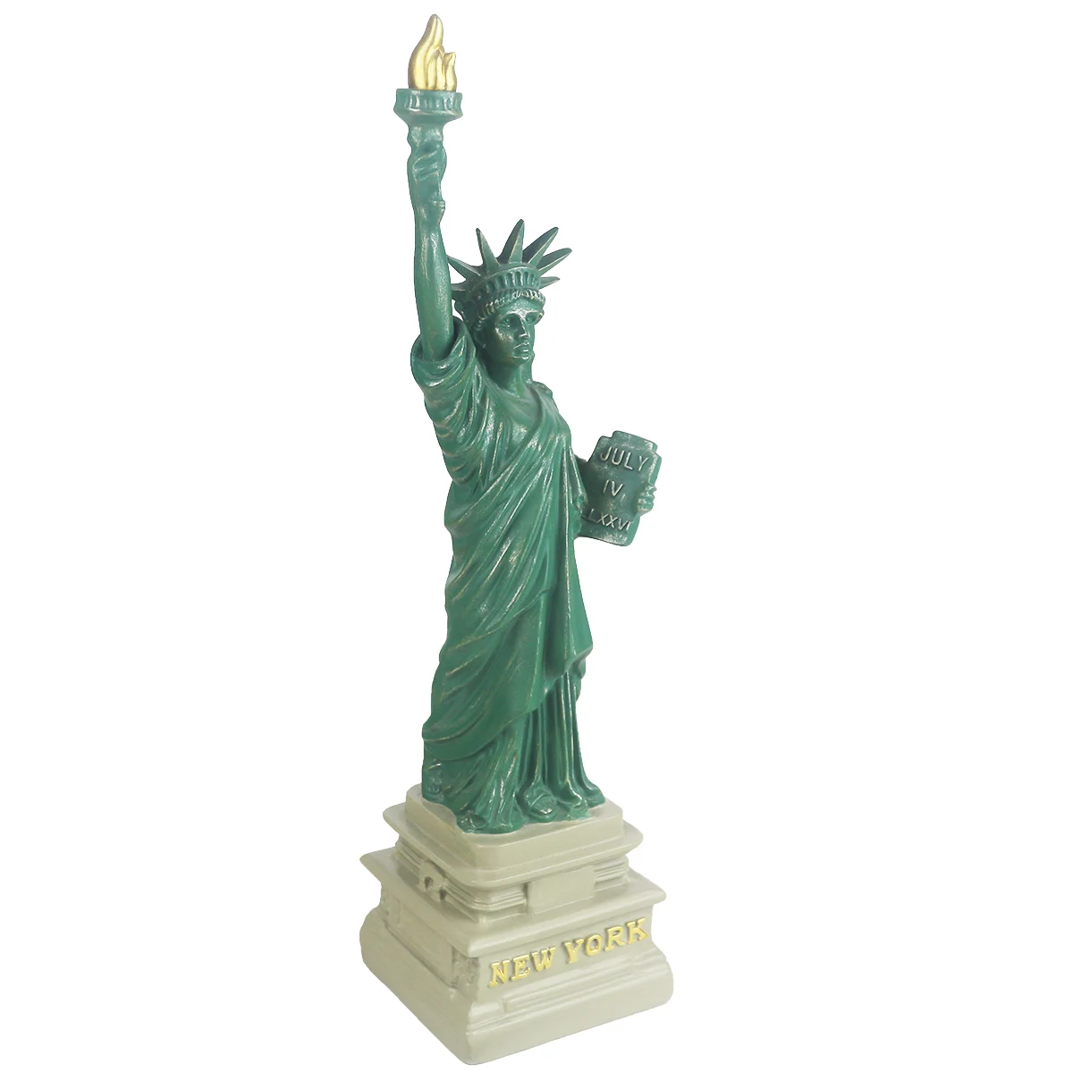 Standing Statue of Liberty Symbolizing Freedom Home And Office Decoration Resin Statue
