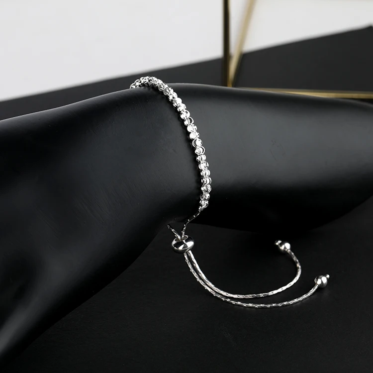 Luxury jewelry 925 silver diamond tennis chain 925 Sterling Silver Bracelet For Women