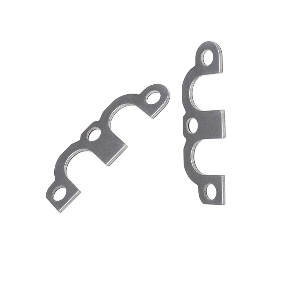 Auto Mechanics Parts Custom Sheet Metal Stamping Parts M Type Gasket Steel Metal Plate Cylinder Head Spacer with Hole