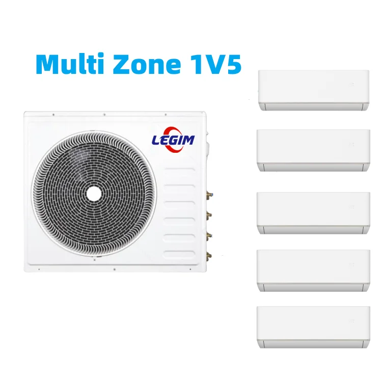 1V2 1V3 1V4 1V5 тепловой насос инвертор многозонный сплит кондиционер Smart Multi Zone System кондиционеры для виллы