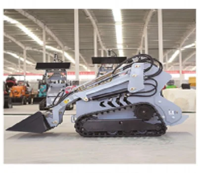 New Design Mini Skid Steer Loader Tractor Hydraulic Rotary Landscaping Heavy Lifting Multi-Purpose Use