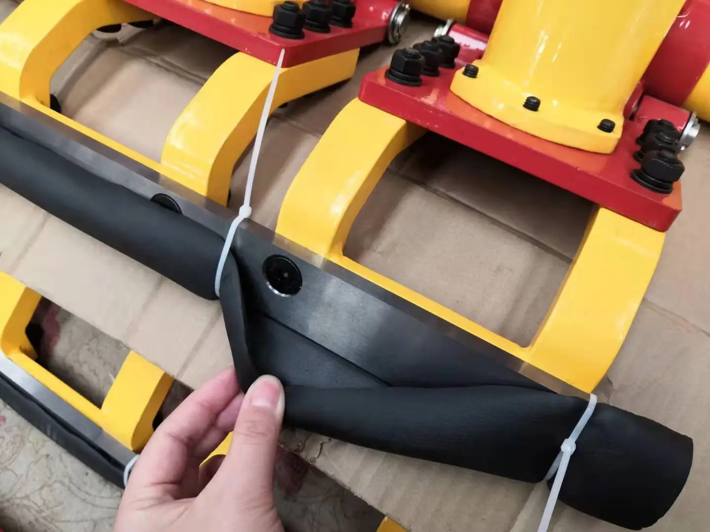 heavy duty primary conveyor belt scraper