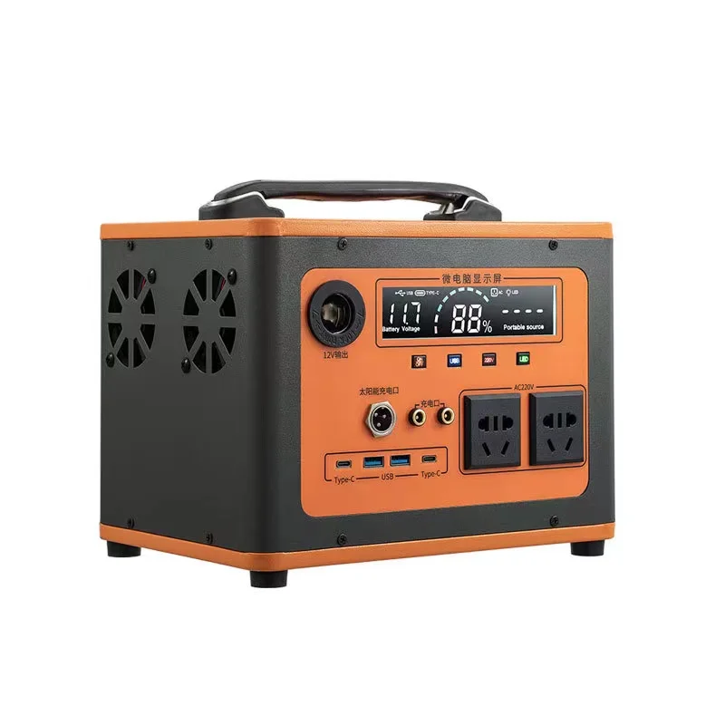 New outdoor energy storage power supply 220V large capacity lithium battery 300W convenient mobile power with home emergency
