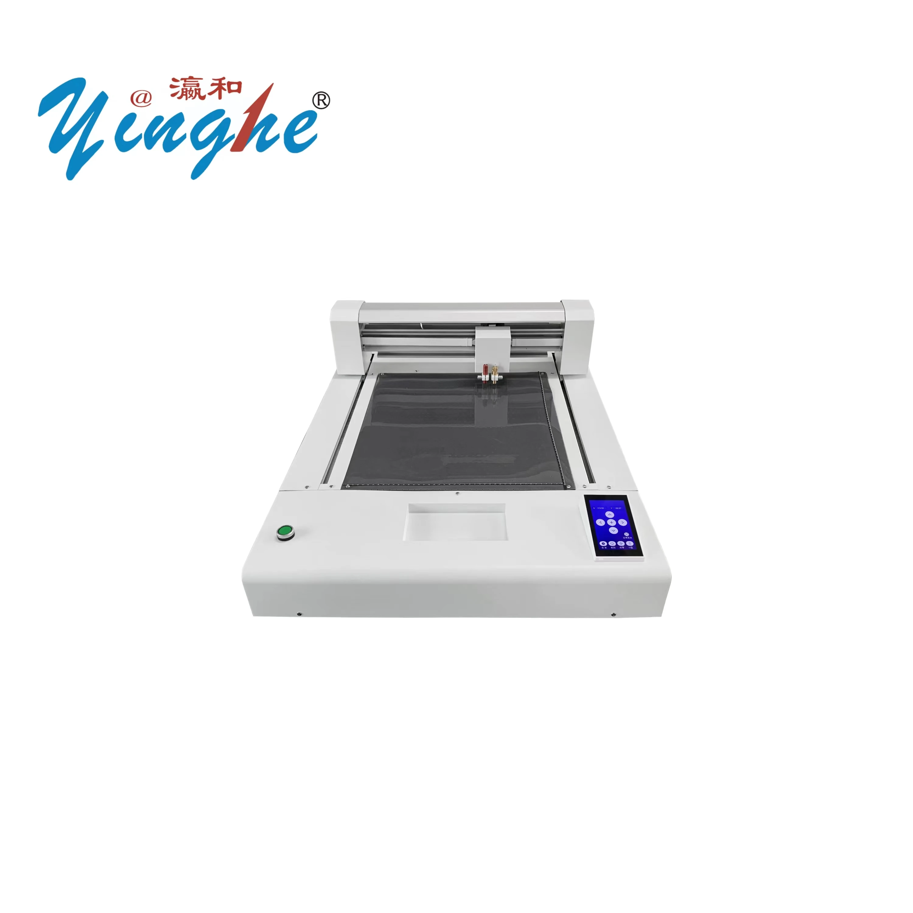 Yinghe Good Quality A3+ 5035 double head cutting and creasing flatbed cutter plotter