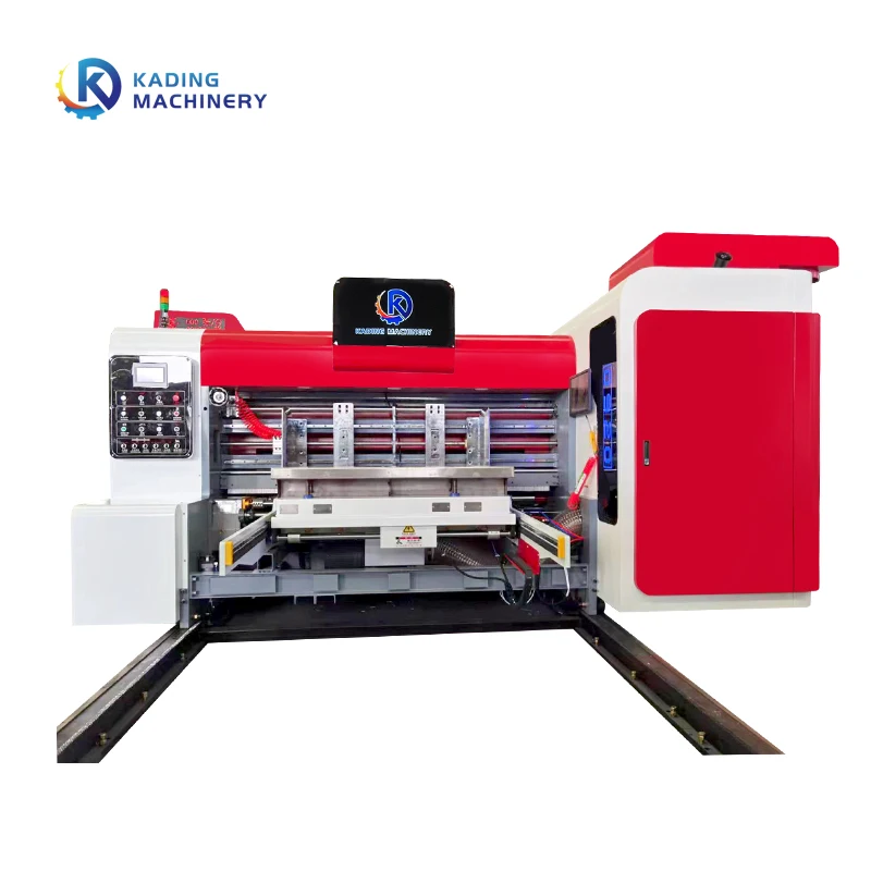 Frount Edge Auto Feeding Carton Box Die Cutting Machine With 200 Sheets Per Min Working Speed