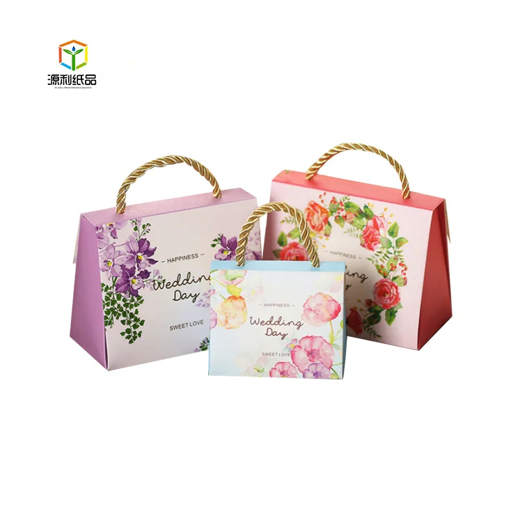 
Chinese High Fashion Wedding/Birthday Paper Gift Packaging Gift Candy Box 
