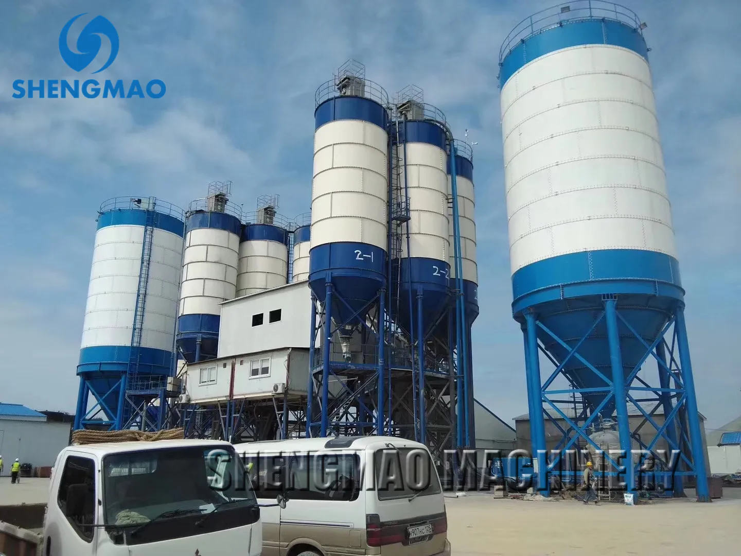 Fly Ash Storage Bin Powder Silo