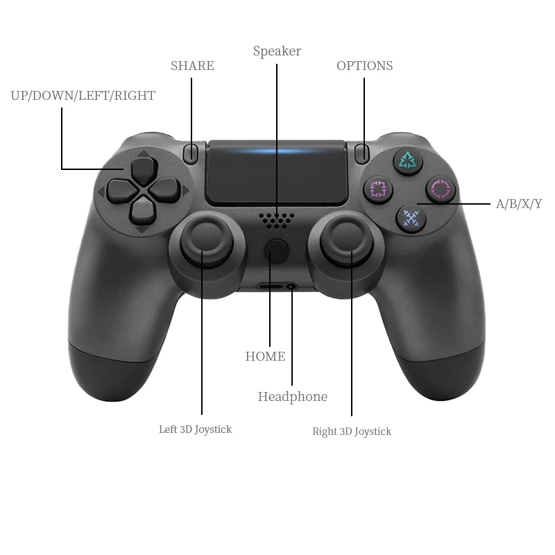 
Wholesale Price Controller PS4 Wireless Bluetooth Joysticks for 4 