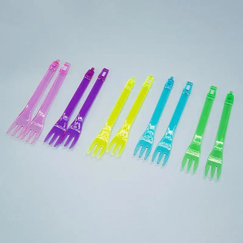 Disposable Tableware cubiertos dorados desechables Kitchen Hight Quality High Quality Latest Bamboo Acrylic Handle Flatware