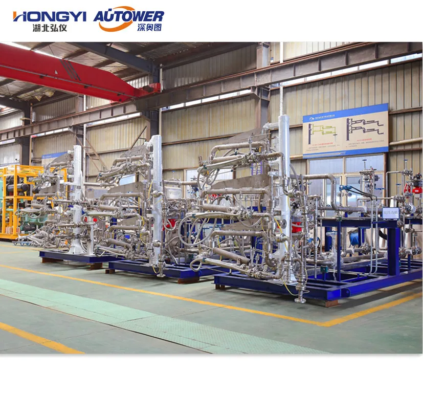 RT SS316 low complexity and installation LPG Top and Bottom Loading Packages with loading arm flowmeter batch controller