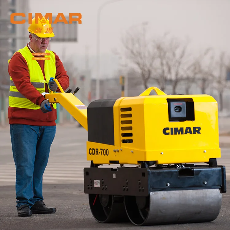 Double Drum Road Roller Walk Behind Roller Road Roller