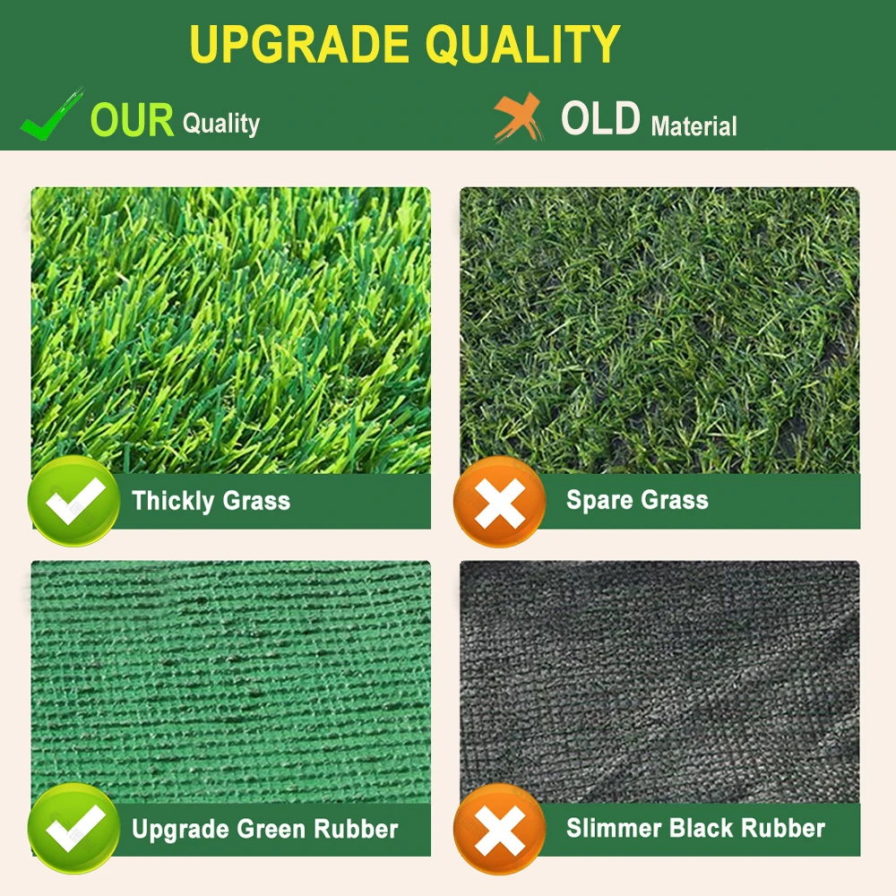 HH Wholesale 20mm Pile Height Synthetic Grass Balcony Flooring and Wedding Decor for Artificial Landscaping