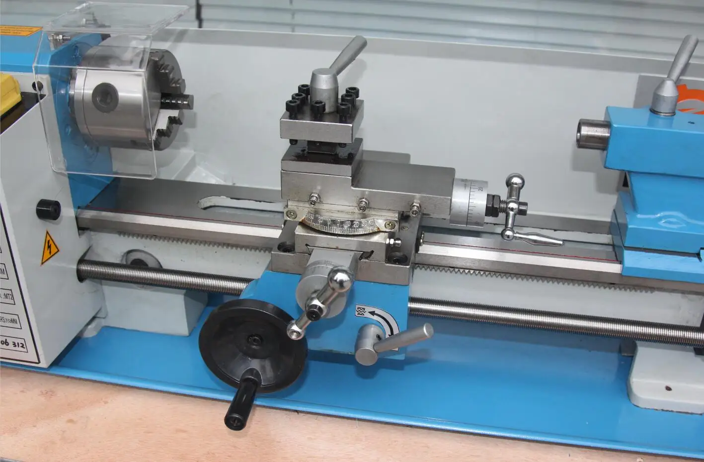 Ручной Мини-токарный станок DIY0714 7 '* 14' для хобби и обучения