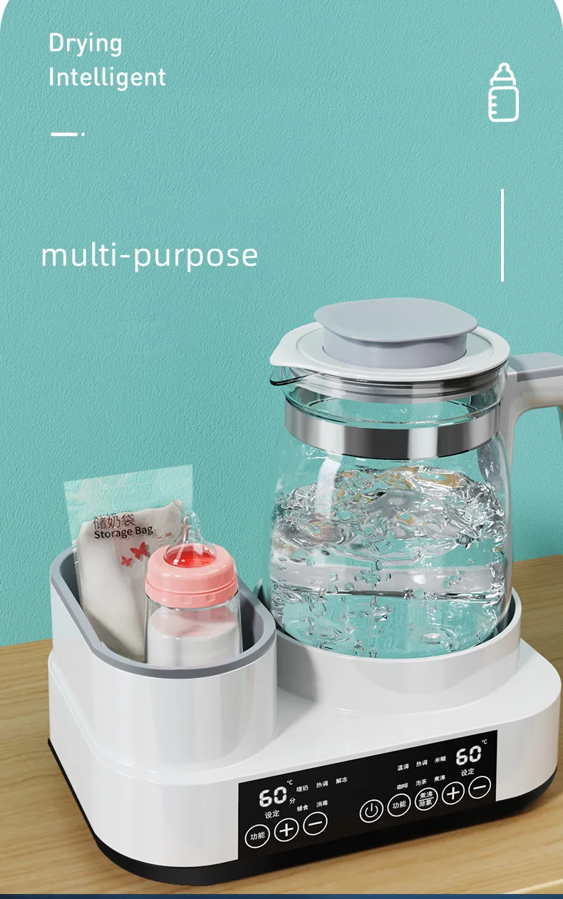 Smart Electric Kettle Milk Warmer With Sterilizer