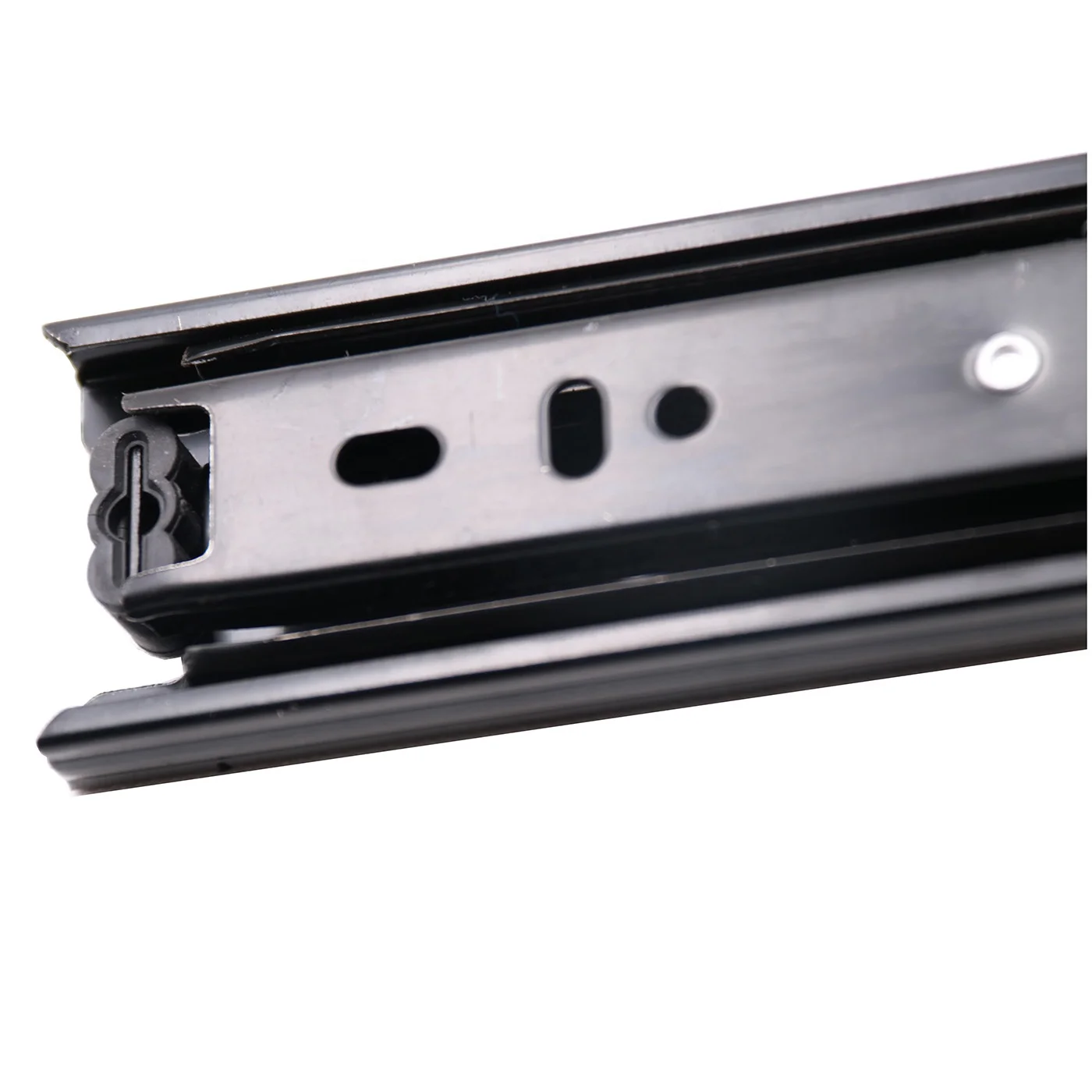 Furniture Hardware Cabinet Grey Color Steel 3d Adjustment Cabinet Sliding Ball 35mm Bearing System Tandem Box Drawer Slide