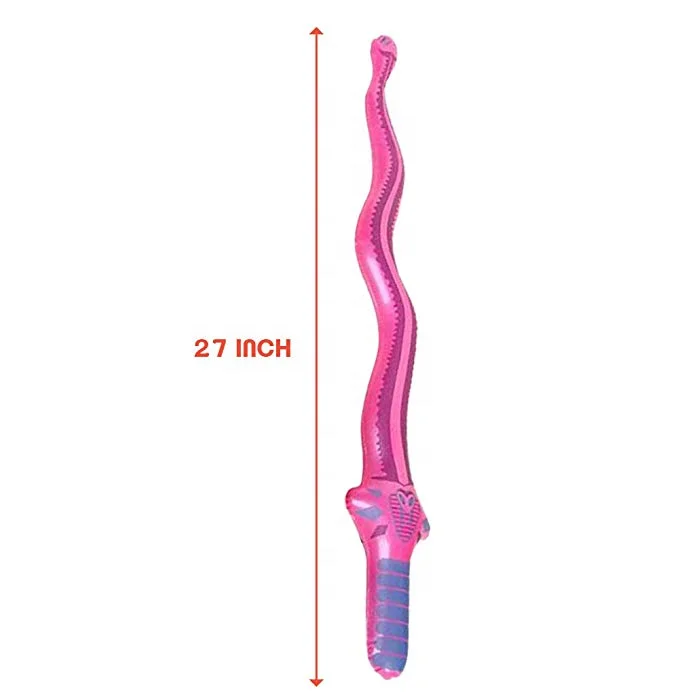Other Inflatable Toys Colorful and Fun Inflatable Snake-themed Curve Sword - Multicolor Snake Inflatable Sword toy in  Party