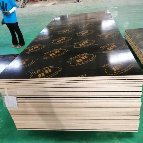 Film Faced Plywood High Quality Anti-Slip Formwork 18Mm Thickness Reused 6-8 Times Vietnamese Supplier Manufacturer
