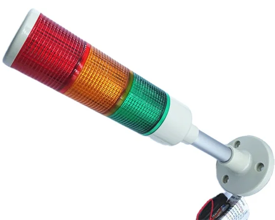 Benlee  Layers flashing Warning Tower Light Industrial Signal Lamp With Buzzer 12/24/110/220V