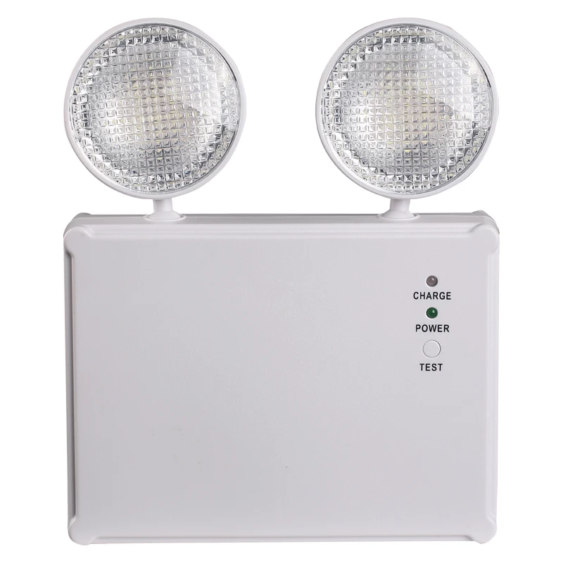 Emergency Lights Automatic Exit Light With 4V Battery Twin Spot LED Emergency Light