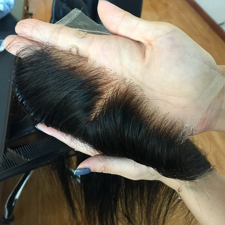 4*4 5*5 5*6 6*6 7*7 13*4 13*6 HD Film Thin Lace Frontal And Closure With Bleach Knots Prepluck Hairline