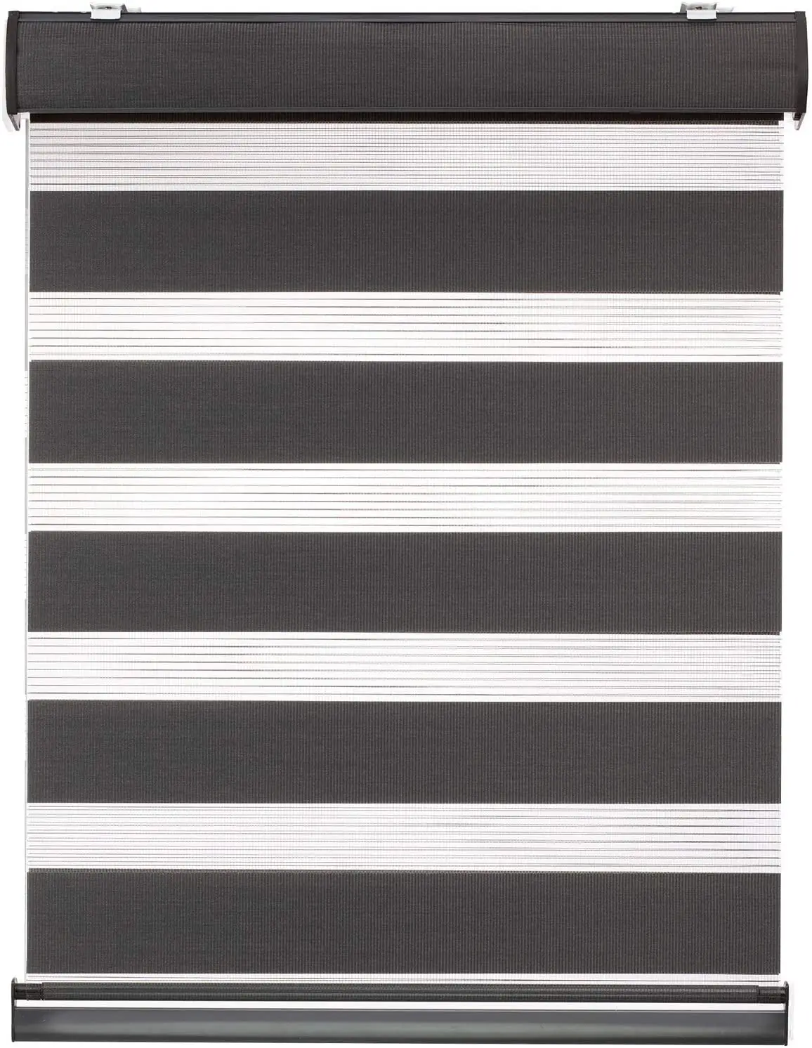 double layer zebra blinds blackout roller Electric motorized remote APP WIFI  control Zebra Blinds