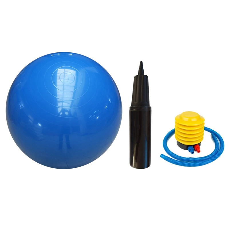 PVC Anti Burst Stability Fitness Gym Pilates Yoga Ball With Pump for Gymnastics