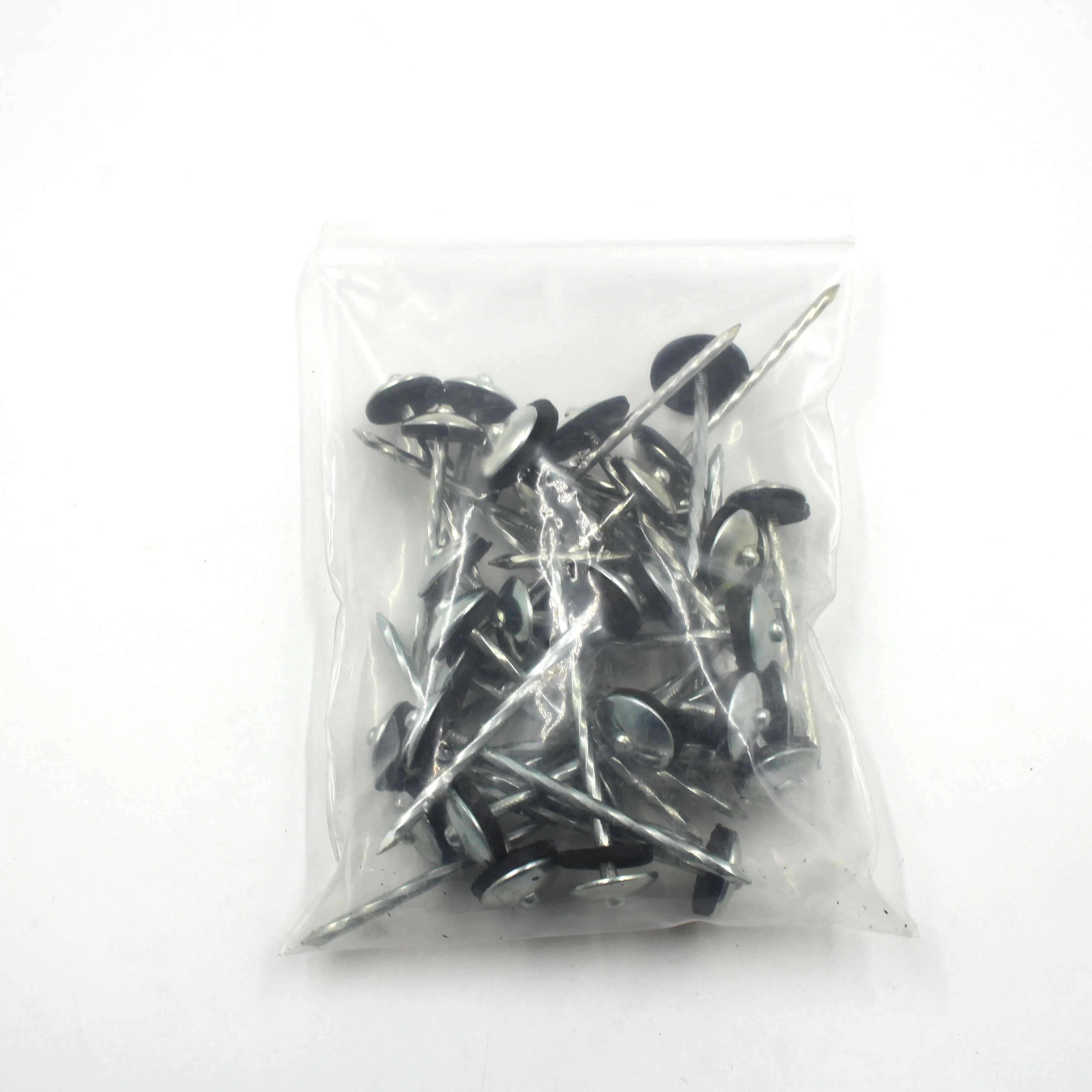 1 3/4 Corrugated Umbrella Roofing Nails with Rubber Washer