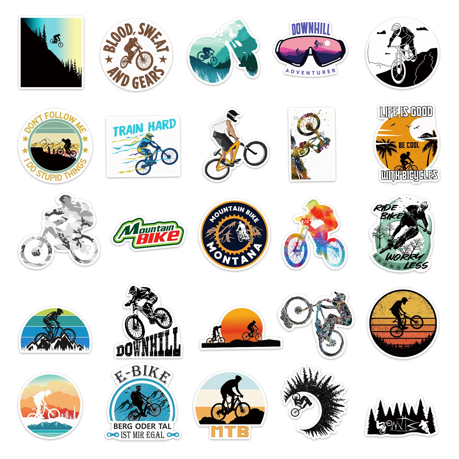 Newest Durable Graffiti Vinyl Stickers Stickers For Motorcycle Bicycle Decal Vinyl Sticker