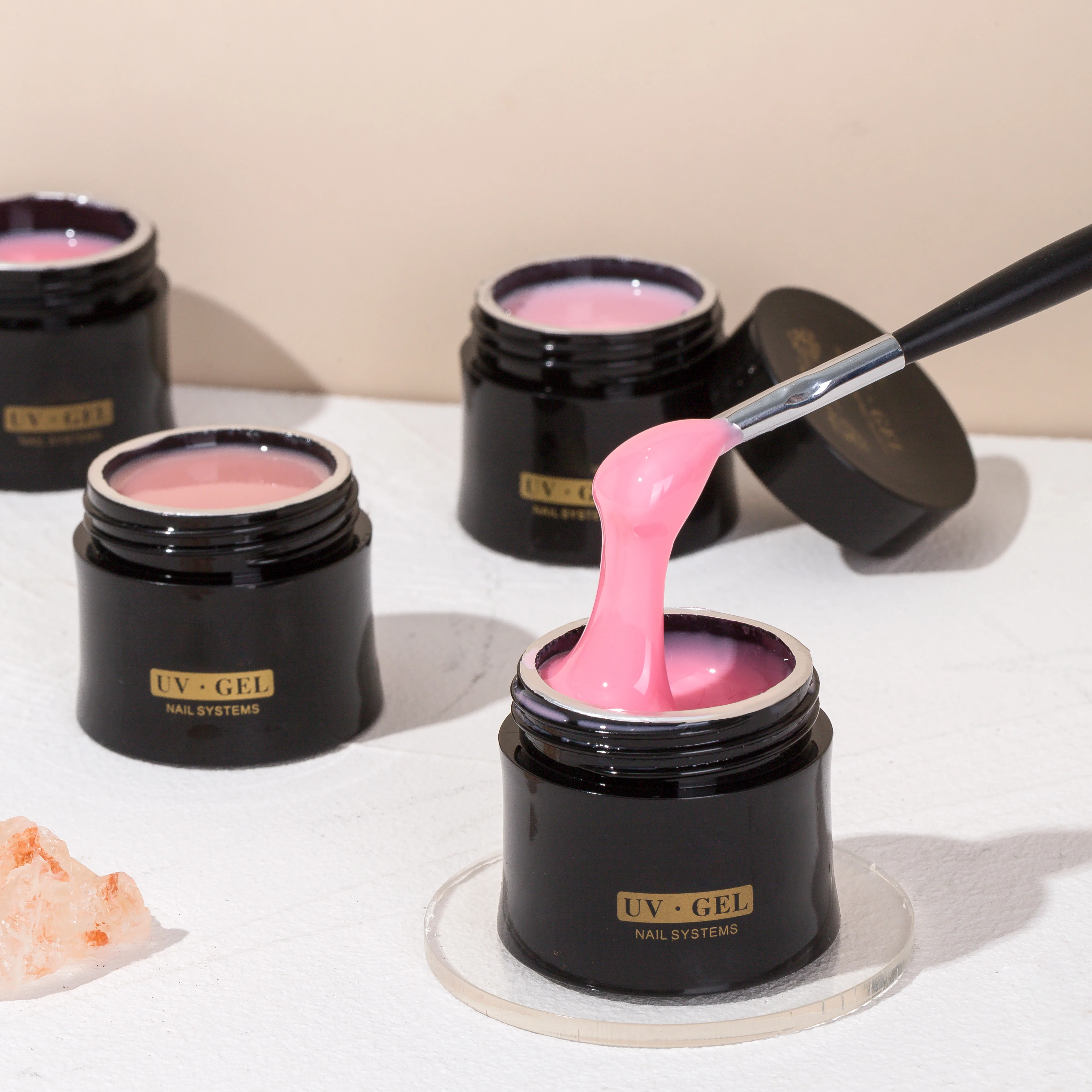 Caixuan Wholesale Nail Gel Polishes Creamy Build Gel Nail Art Gel