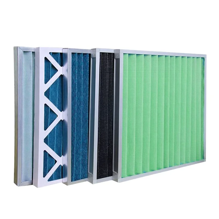 Customized OEM MERV 8 Paper Frame Furnace Air Conditioner Pleated Air Filter