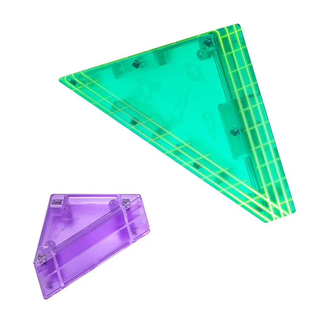 Qiyi Colorful 3d Magnetic Tangram Jigsaw Toys Logical Thinking Training Drawing Board Puzzle Games For Children