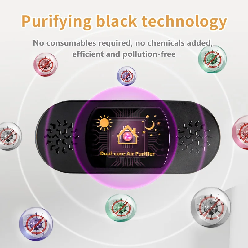 OEM ODM customized factory Portable wall mounted USB plug in Strong Odor Electronic Eliminator for bathroom, toilet, uniral