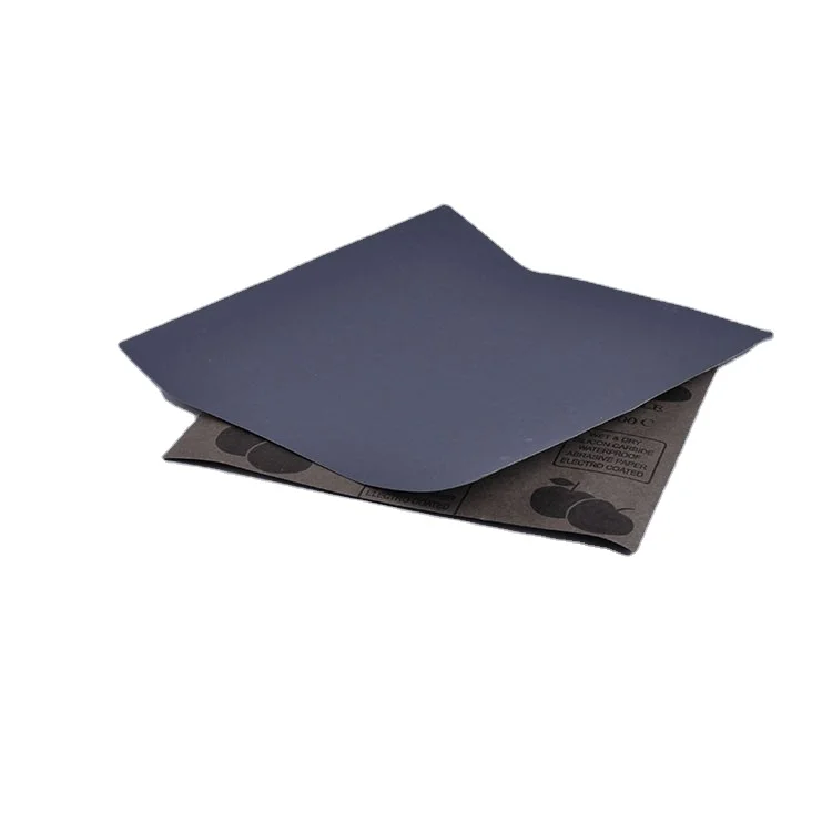 Карбид Водонепроницаемая абразивная бумага для шлифования влажной и сухой наждачной бумаги для автомобильной промышленности