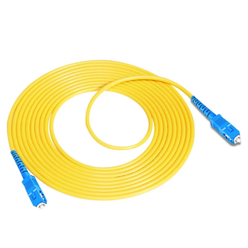 FTTH Fiber Optic Patch Cord With SC LC FC ST Connector Fibre Optic Patchcord Cable