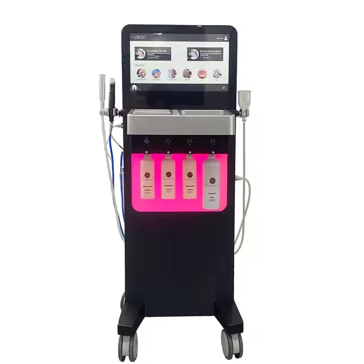 Hydro sculpting Facial machine System hydra H2O2 acid complexion facial hyaluronic acid Exfoliating Hydrating Cleaning