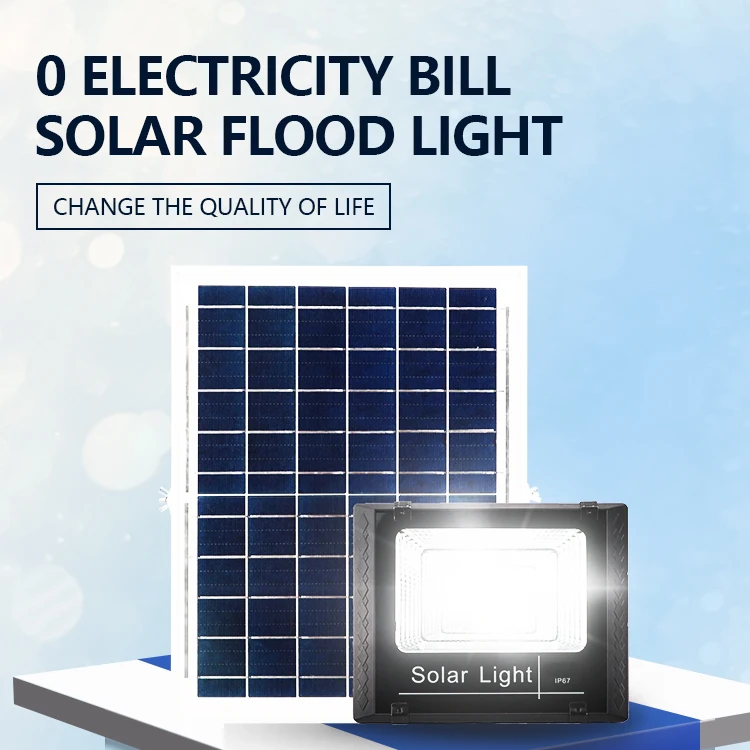 
200W China Manufacturer High power high bright outdoor ip65 solar led flood light 