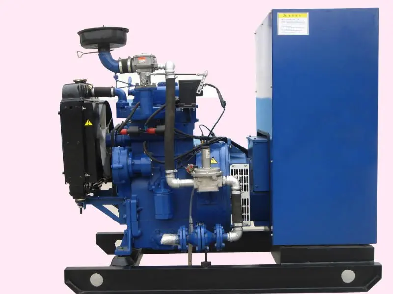 Gas piston sets 50kW low gas consumption and cheap price with weigher engine