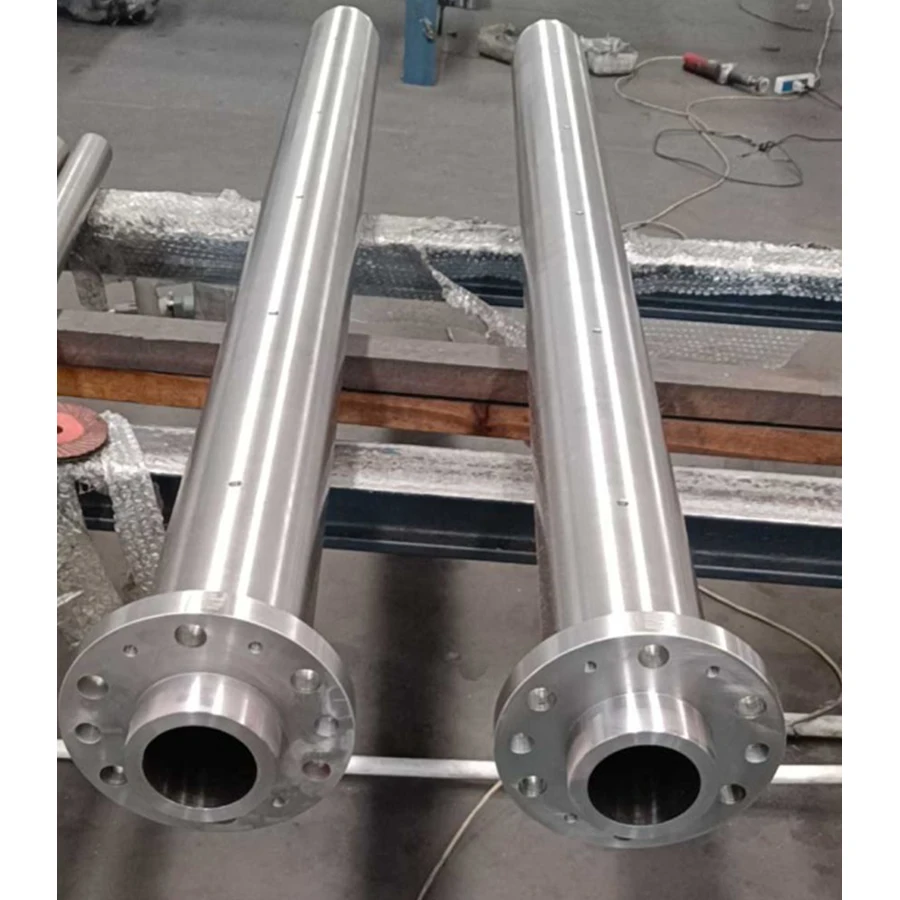 Factory Direct Sales PP PET Filament Extruder Twin Double Screw Barrel for Plastic Machinery