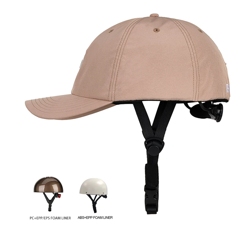 Universal Cycling Helmet Flexible Portable Beanie Biking Helmet Cap Bucket Hats for City Bike Skate Built-In Riding Helmets