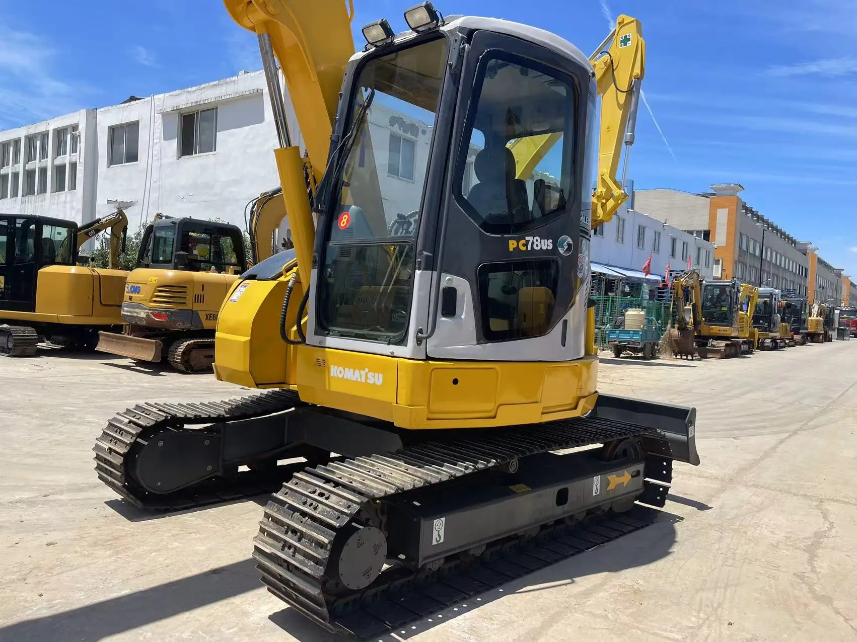 7 ton used digger komatsu pc78us -6 mini excavator used excavator hitachi cheap used excavators