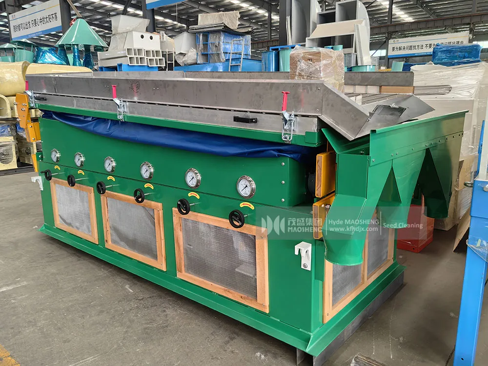 Cocoa Bean Cleaner Sunflower Seed Processing Machine specific Gravity Separator machine
