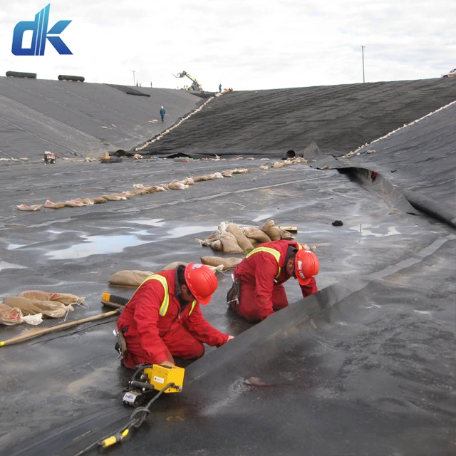 0.5mm 0.75mm 1mm Fish Farm Pond Liner Waterproof HDPE Geomembranas tarpaulin fish tank liners