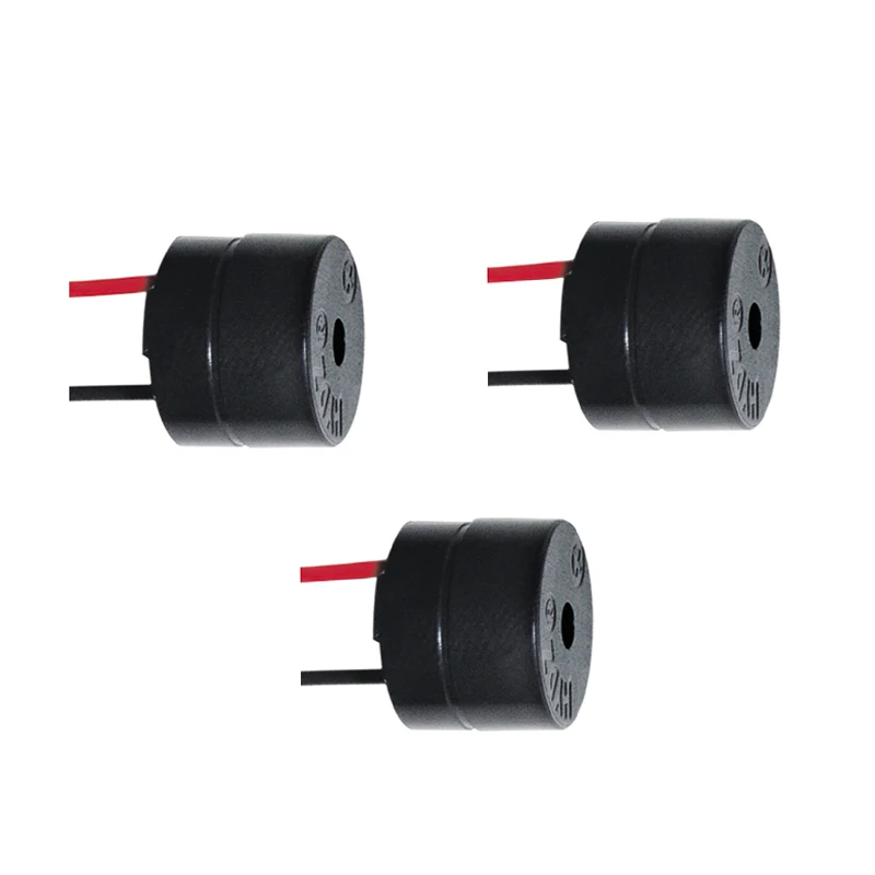  HY-12095L buzze 12*9 5 мм 1 v 3В 5В 9В 12В маленькая Водонепроницаемая активная магнетическая зуммер проводной TMB12A05