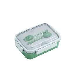 Food heating box kid tiffin lunch box bento box stainless steel leak proof food containers in bulk