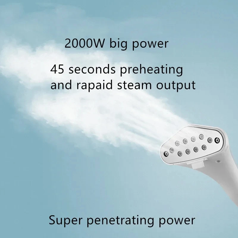 New Products Vertical Iron Safe Steam Wrinkle Clip Electric Folding Iron Garment Steamer For Home Use Garment Steamer