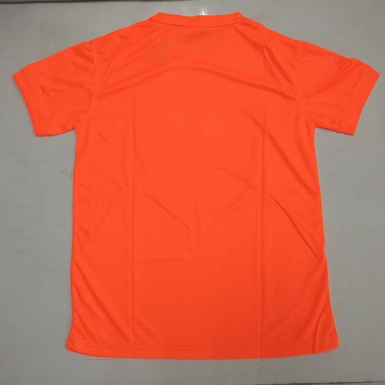 
Guangdong Factory New Arrival T Shirts Logo Custom Printed Tops Fashion Clothing Mens Womens Orange Polo Blank T Shirt 