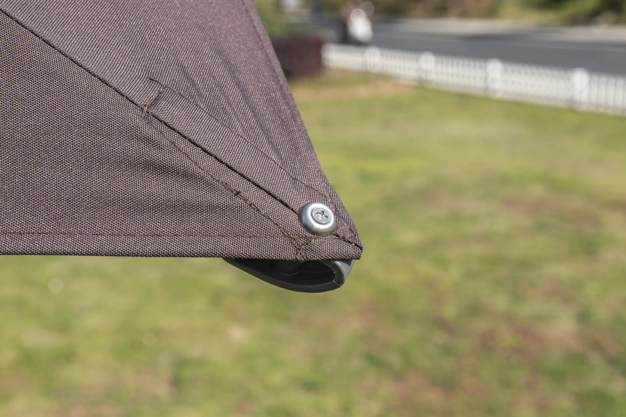 Custom patio umbrella garden beach umbrella outdoor solar power parasols large roman umbrella